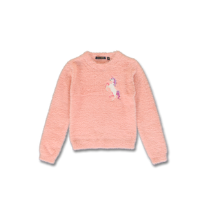 Blush Pink Unicorn soft Sweater