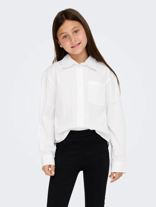 Plain White polo shirt