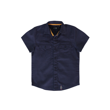 Navy Blue Button Up Shirt