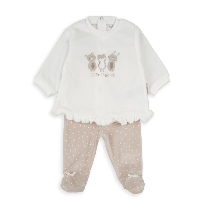 Baby Girl Bear 2-Piece set