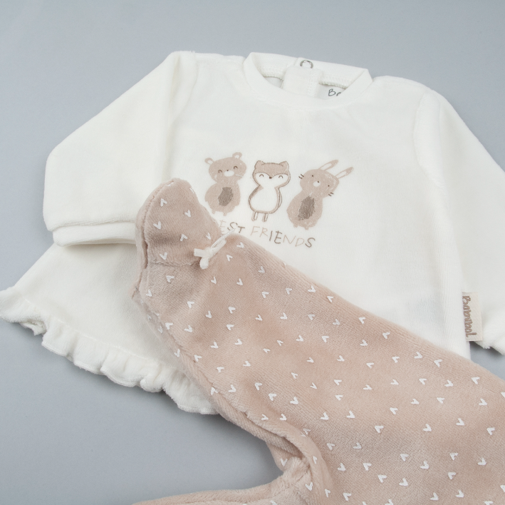 Baby Girl Bear 2-Piece set