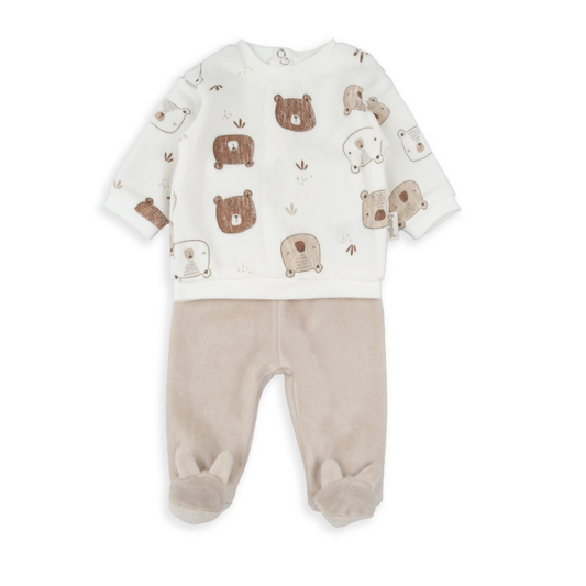 Baby Boy Bear 2-piece set