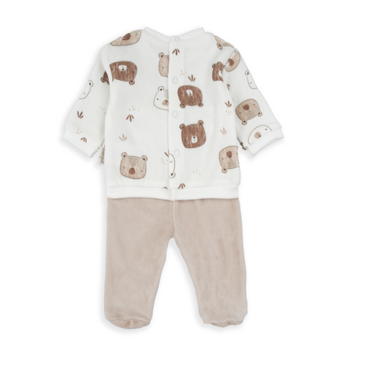 Baby Boy Bear 2-piece set