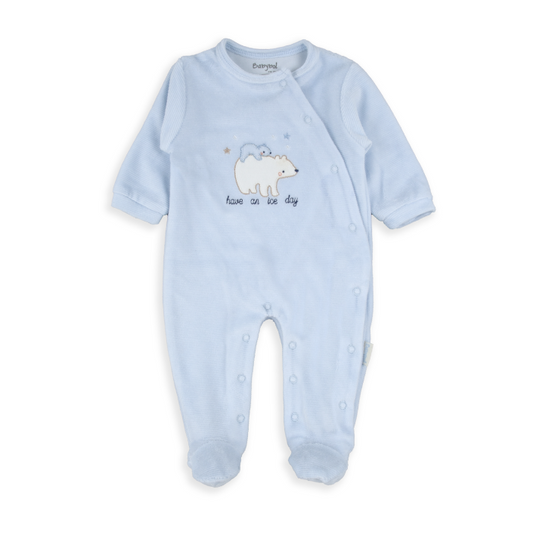 Blue Polar Bear Romper