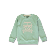 Load image into Gallery viewer, Mint/beige Van Sweater
