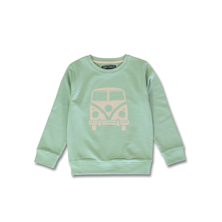 Mint/beige Van Sweater