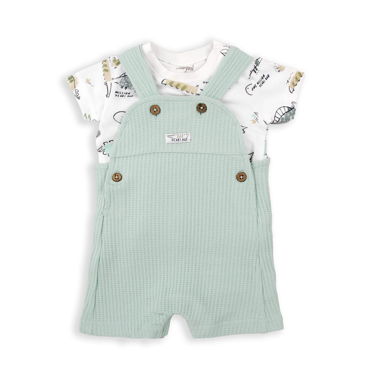 Dino Dungaree Set