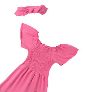 Pink One Piece Set