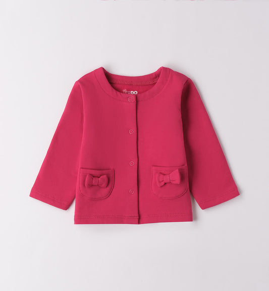 Pink Bow Cardigan