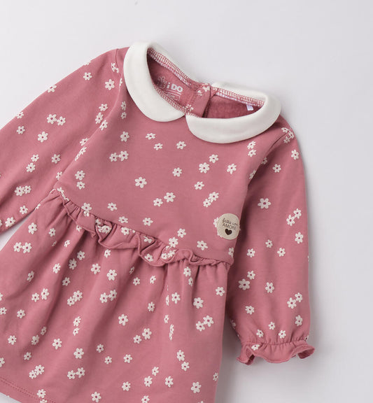 Flowers Dress Long Sleeve