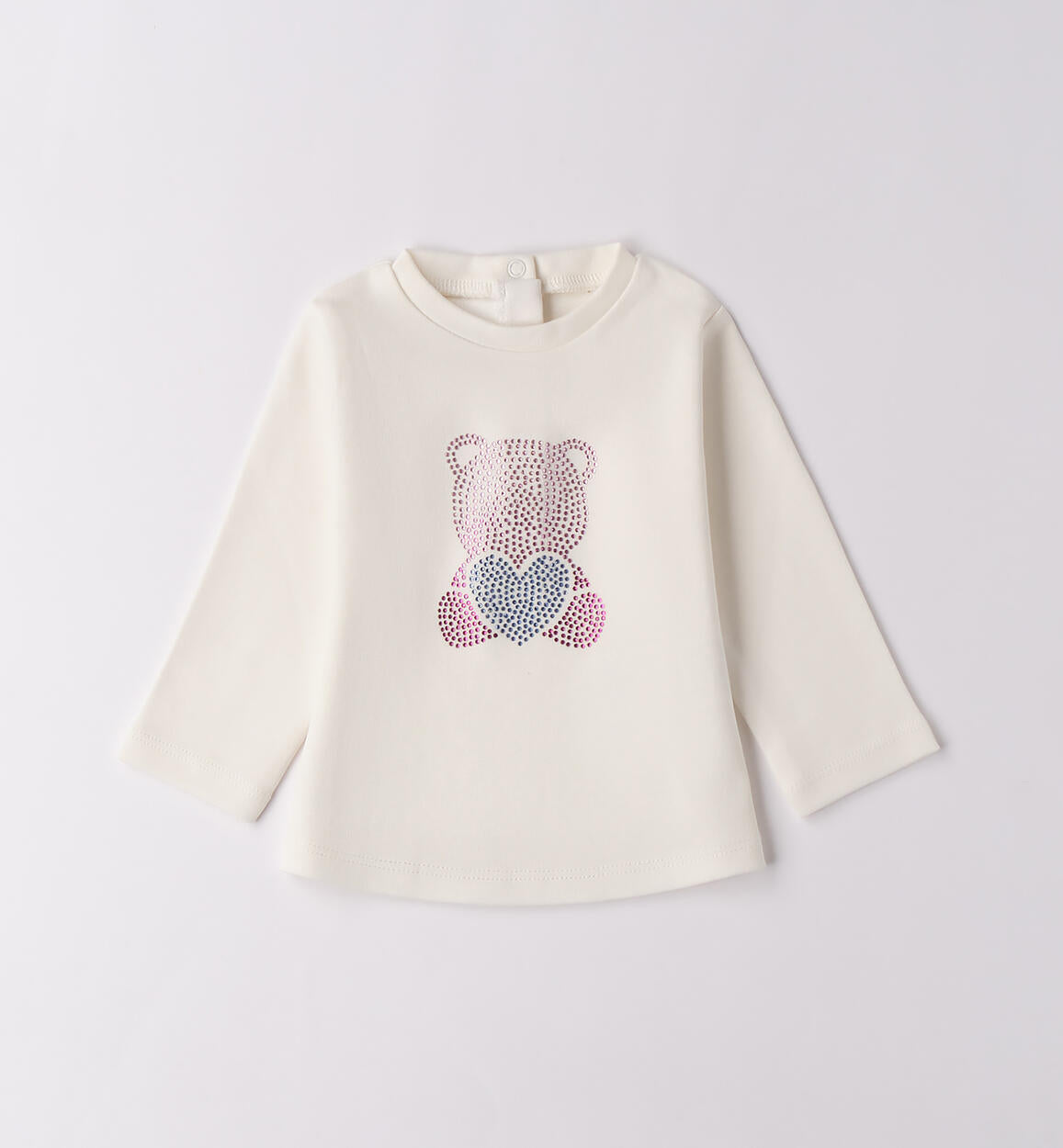 Glitter Bear White Shirt