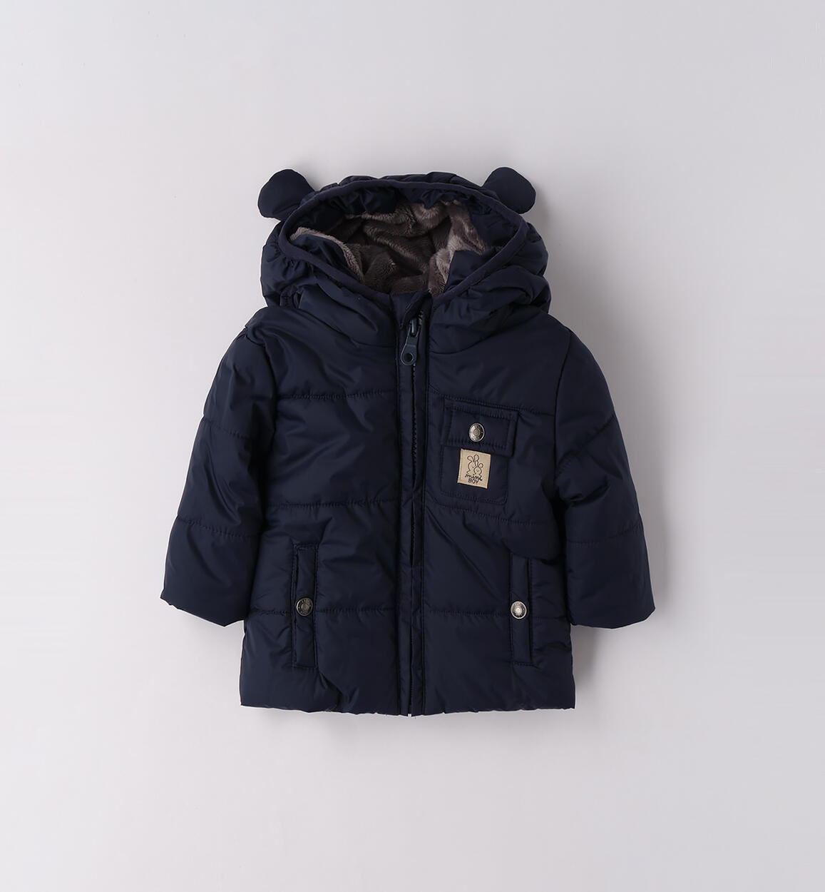 Navy Bear Coat