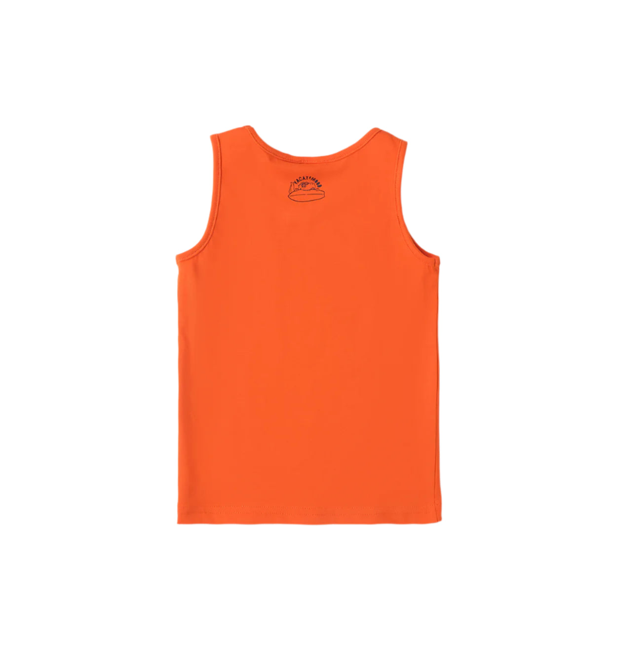 Orange Surfing Sleeveless T-Shirt