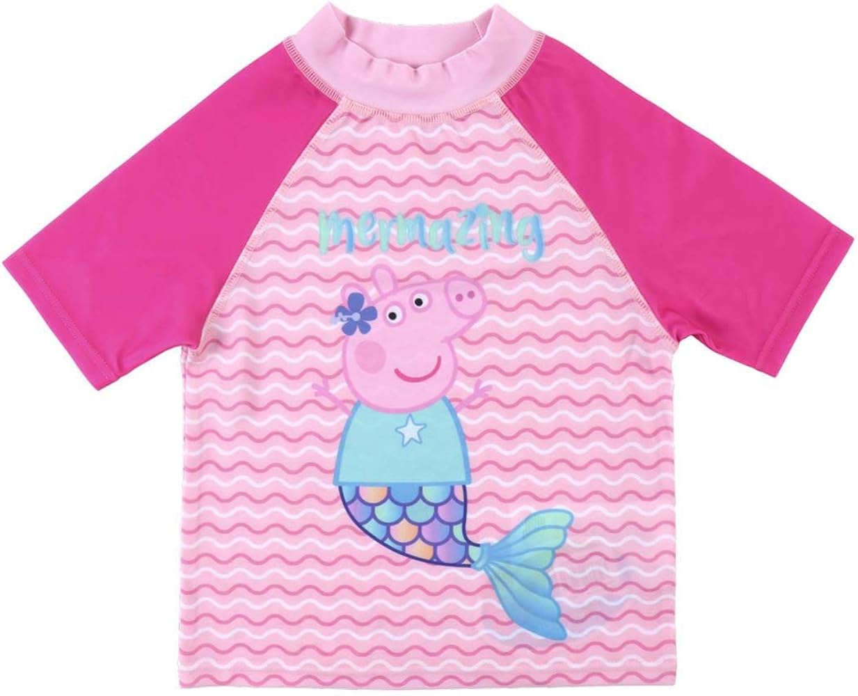 Peppa pig swim sun shirt