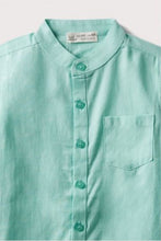 Load image into Gallery viewer, Teal Green Button Shirt
