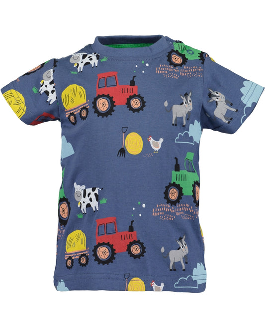 Farm Life BLue t-shirt