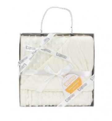 White Soft Baby Blanket