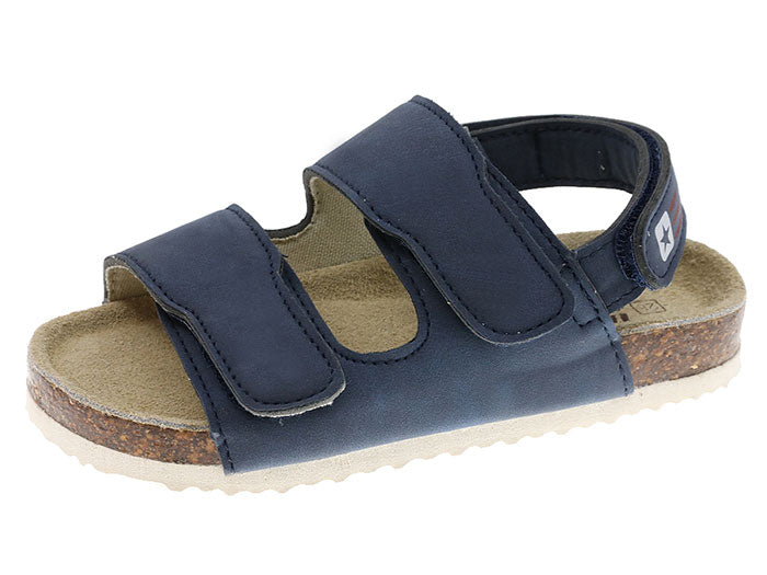 Navy Blue buckle Sandals