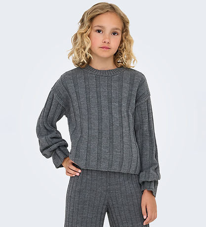 Grey Knitted Sweater