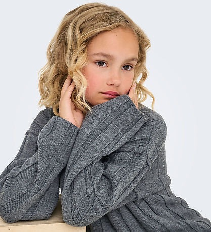 Grey Knitted Sweater