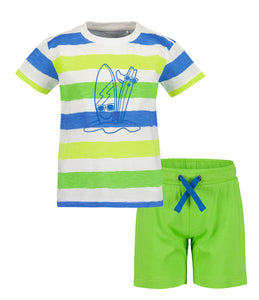 Surfboard T-Shirt & Shorts Set