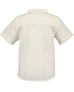 Short Sleeve Cream Shirt