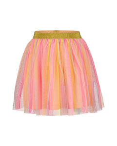 Orange Tule Skirt