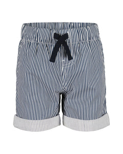 Black Stripped Shorts