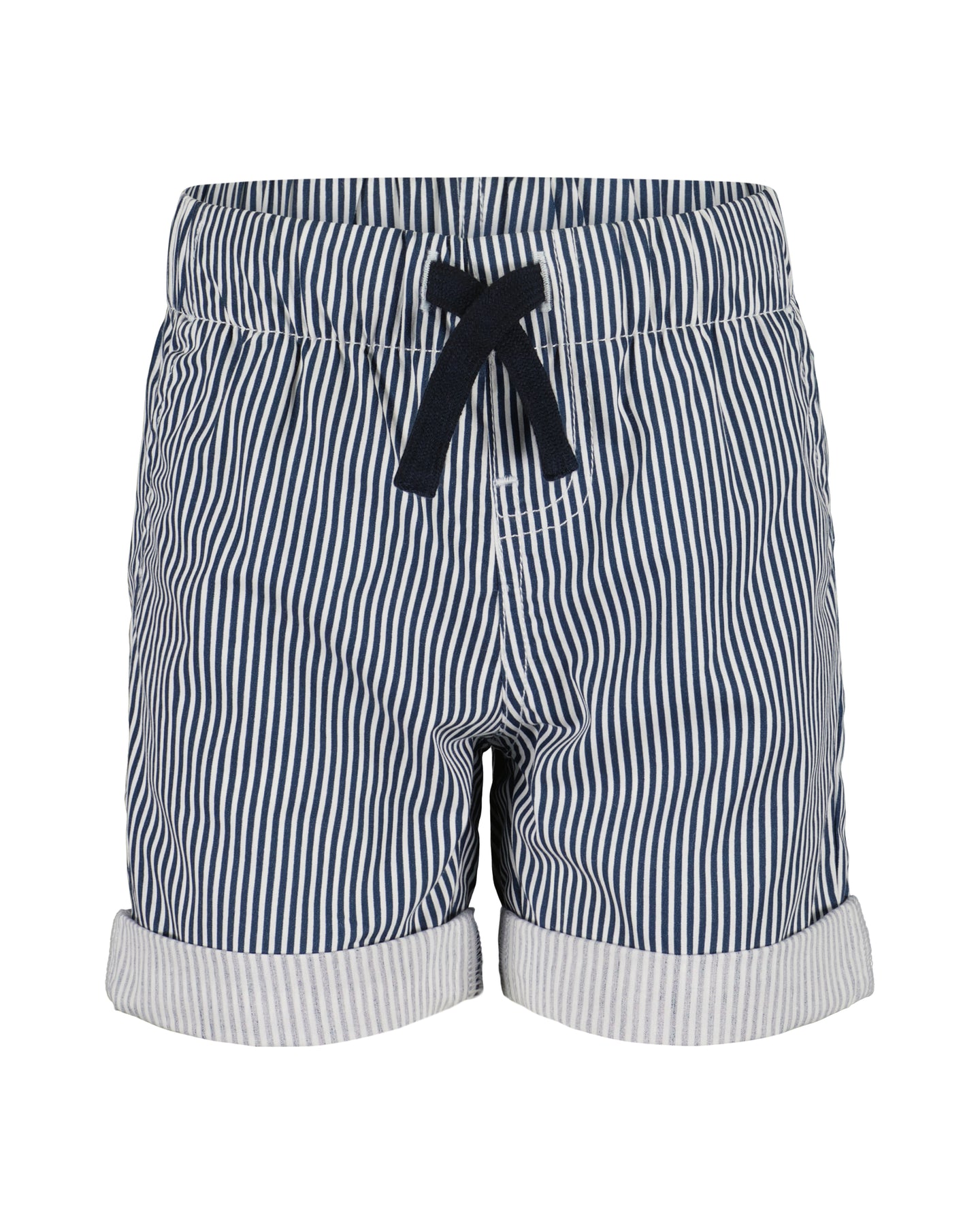 Black Stripped Shorts