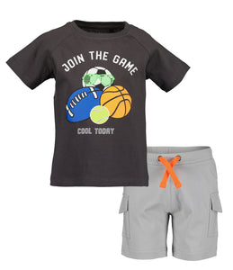 Basketball T-Shirt & Shorts Set