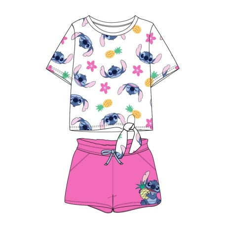 Stitch T-Shirt & Shorts Set