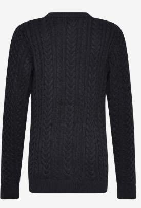 Navy Knitted Sweater