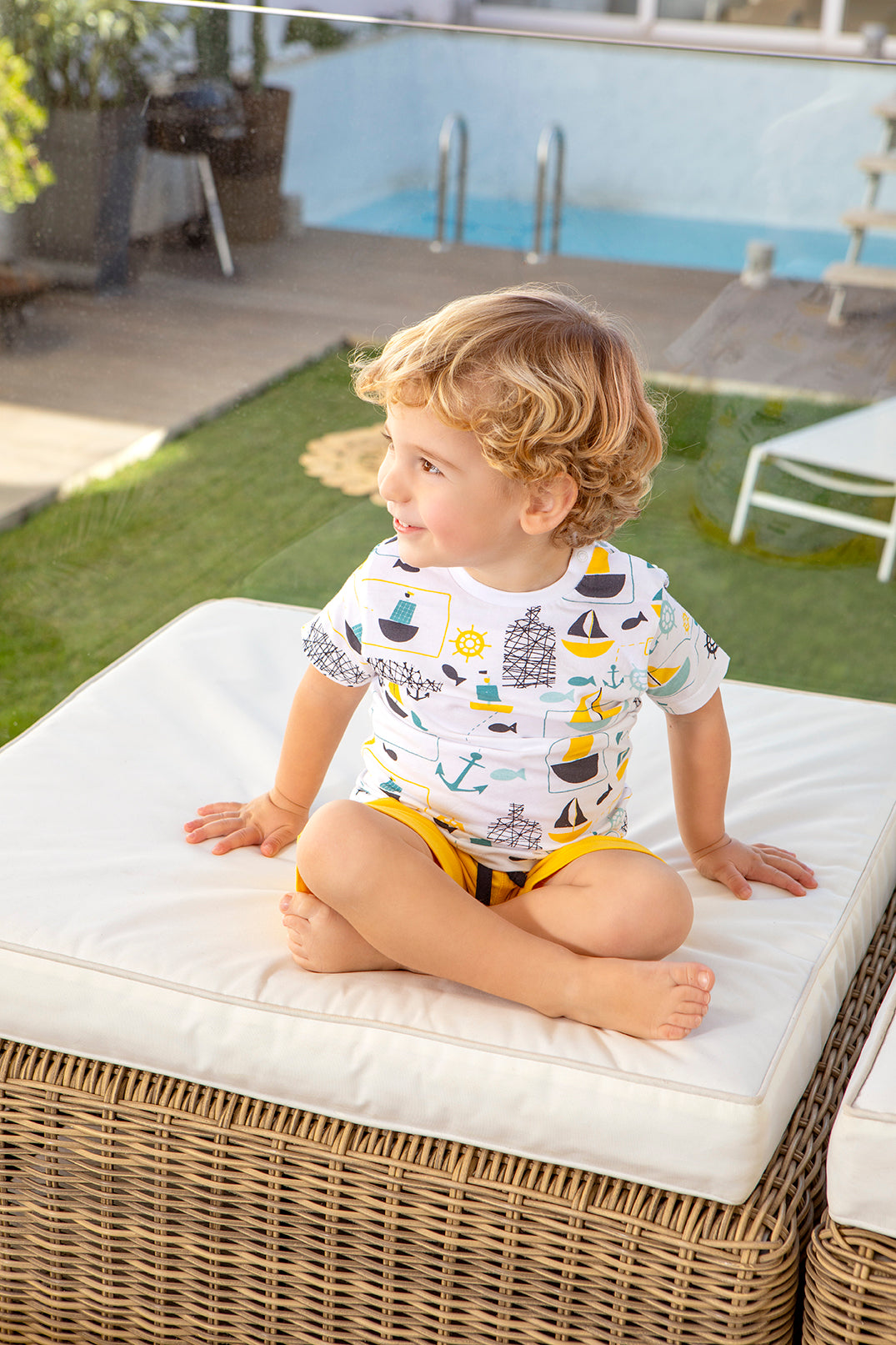 Sailboat 2 pc set