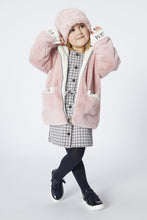 Load image into Gallery viewer, Pink Warm Hugs Faux Fur Jacket
