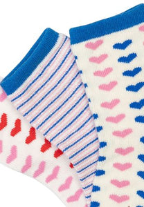 Girls Socks stripes 3 pack