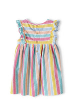 Load image into Gallery viewer, Striped colourful dress
