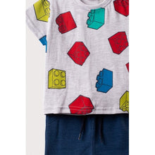 Load image into Gallery viewer, Building Blocks T-Shirt &amp; Shorts Set
