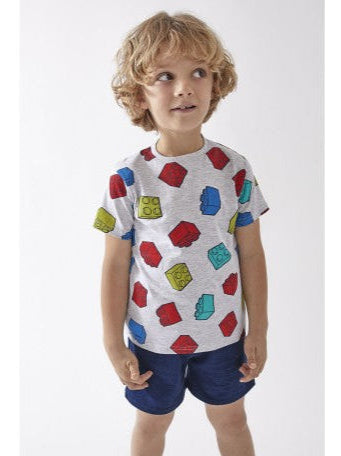 Building Blocks T-Shirt & Shorts Set