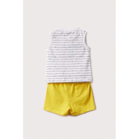 Sailboat Tank-Top & Shorts Set