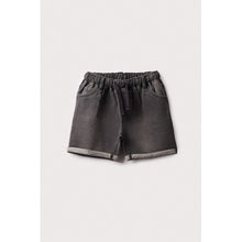 Load image into Gallery viewer, Black Fake Jean Shorts
