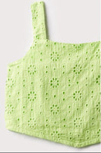 Load image into Gallery viewer, Neon Green Embroidered Tank-Top
