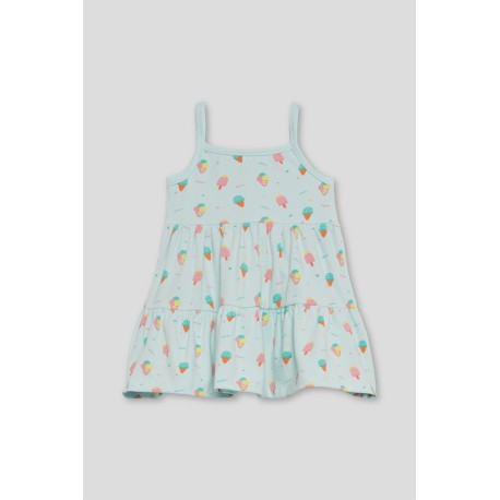 Blue Ice-Cream Dress