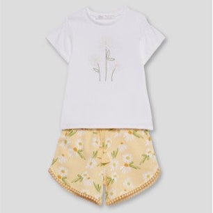 Daisy T-Shirt & Shorts Set