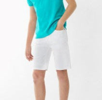 White Formal Shorts