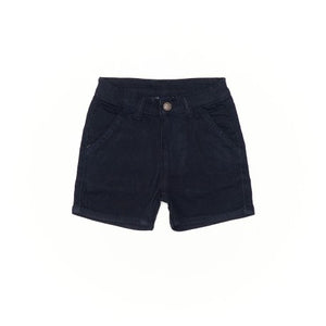 Navy Blue Formal Shorts