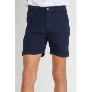 Navy Blue Formal Shorts