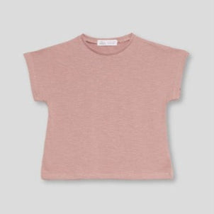 Plain Pink/White T-Shirt