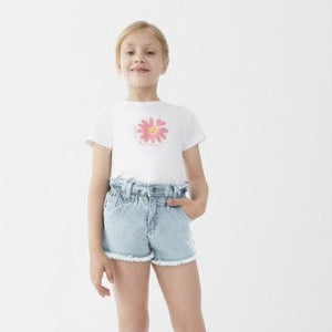 Light Jean Shorts