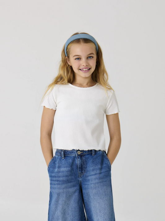 Coloured Crop-Top