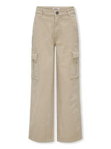 Beige Cargo Pants